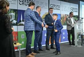 uroczystość wręczenia nagród i wyróżnień w częstochowskim sporcie 27 kwietnia 2022 w HSC