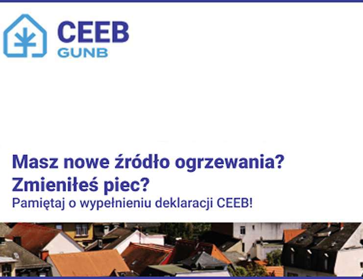 pamiętaj o wypełnieniu deklaracji CEEB